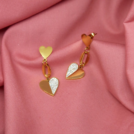 Lucie gold earrings